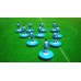 Subbuteo Andrew Table Soccer Cape Verde National Team on classic Hasbro bases